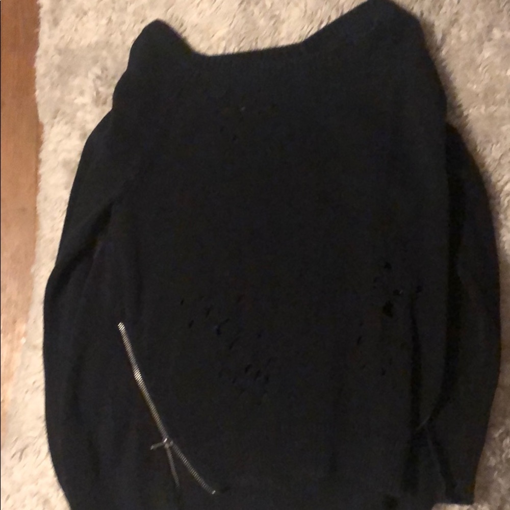 Black sweater